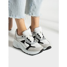 Alemdar Shoes Davina Beyaz  Kadın Sneakers