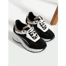 Alemdar Shoes Davina Siyah Kadın Sneakers