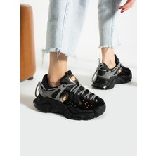 Alemdar Shoes Florina Siyah Kadın Sneakers