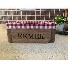 KG Tasarım & Aksesuar Ekmek Sepeti ve Kutusu Ahşap Ekmeklik
