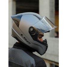 Ls2 Rapıd 2 Race Mat Tıtanıum Kask