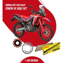 DID Honda Crf 250 Rally 17-23 Dıd Vx3 Gold Zincir Dişli Set