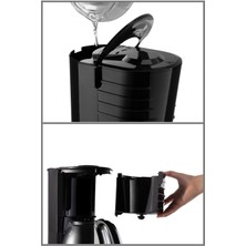 Arzum AR3135 Kuppa Filtre Kahve Makinesi - Siyah