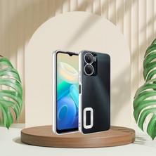 Mobil Mix Vivo Y16 Yanları Renkli Lens Korumalı Logo Gösteren Tlp Mega Kılıf