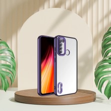 Mobil Mix Xiaomi Redmi Note 8 Yanları Renkli Lens Korumalı Logo Gösteren Tlp Mega Kılıf