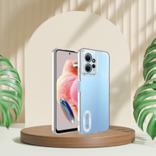 Mobil Mix Xiaomi Redmi Note 12 4g Yanları Renkli Lens Korumalı Logo Gösteren Tlp Mega Kılıf