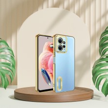 Mobil Mix Xiaomi Redmi Note 12 4g Yanları Renkli Lens Korumalı Logo Gösteren Tlp Mega Kılıf