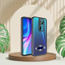 Mobil Mix Xiaomi Redmi Note 8 Pro Yanları Renkli Lens Korumalı Logo Gösteren Tlp Mega Kılıf