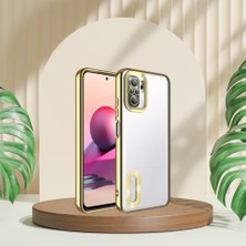 Mobil Mix Xiaomi Redmi Note 10 Yanları Renkli Lens Korumalı Logo Gösteren Tlp Mega Kılıf