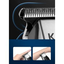 Daylink Renkstore LCD Ekran Çelik Bıçaklar Hız Ayarlı RD-200 Yüksek Güçte Kesim Saç Sakal Ense Vücut Çizim Tıraş