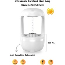 Bakeey H2O 500ML Ulrasonik Hava Nemlendirici Anti-Yerçekimi Su Damlacık Tasarım Oda Buhar Makinesi Difüzörü