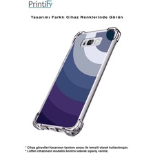 Printify Huawei Mate 10 Lite Köşe Korumalı Antişok Kapak Renk Cümbüşü Tasarımlı Şeffaf Kılıf