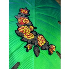 Gönülden Tasarım 23X9 cm Nakış Işleme Aplike Arma Yama Dikiş Hobi Aksesuarı