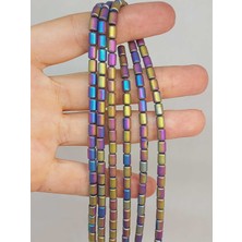 Yaşam Tohumu Hematit Taşı Dizi 4*5.5mm (48134)