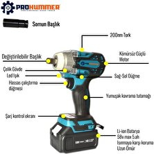 Prohummer PH-SM093 Şarjlı Ultra 4lü Set Takımı 58VF