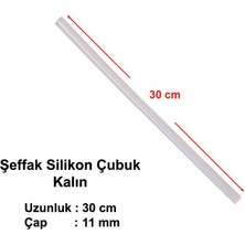 Netodak Sıcak Mum Silikon 1 kg 11.2 mm Kalın Silikon