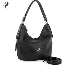 Nas Bag Yeni Sezon Kadın Omuz Çapraz Çanta Siyah