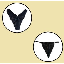 COOQPOO 2 Li Paket Dantel Külot