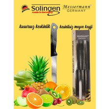 Solingen Messermann Germany Sefertech | Bıçak Seti - Solingen | 6'lı Tek Renk Takım Sebze Meyve Bıçağı
