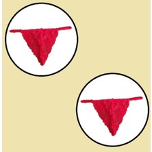 COOQPOO 2 Li Paket Dantel Külot