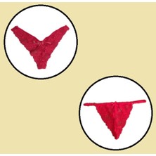 COOQPOO 2 Li Paket Dantel Külot