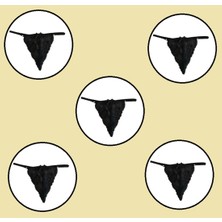 COOQPOO 5 Li Paket Dantel Külot