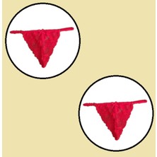 COOQPOO 2 Li Paket Dantel Külot