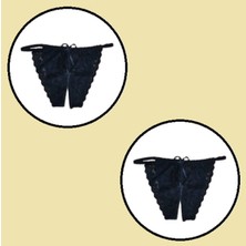 COOQPOO 2 Li Paket Dantel Külot