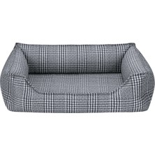 Pet Comfort Delta Varius Mavi Kareli Kedi ve Köpek Yatağı S 60X75CM 326107