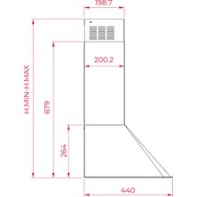 Teka - Dos 90.2 Vn - Duvar Tipi Country Davlumbaz - 631 M³/h - Vanilya - 90 cm - 113010009