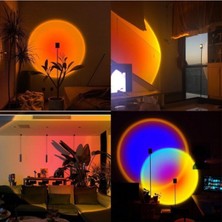 Gün Batımı Projektör Lambası Dekoratif Işık Sunset Lamp