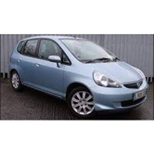 Ebal Oto Honda Jazz Krom Cam Çıtası 4 Prç. 2001-2009 P. Çelik