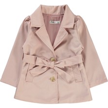 Civil Girls Kız Çocuk Trençkot 2-5 Yaş Pudra