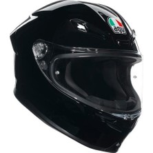 AGV K6 S Black Mono Kapalı Kask