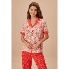 Suwen Holly Maskülen Pijama Takımı