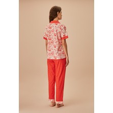 Suwen Holly Maskülen Pijama Takımı