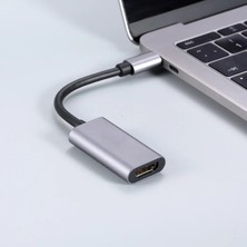 USB 3.1 Type C To HDMI Dönüştürücü 4K 30Hz Macbook Laptop Görüntü Çevirici Adaptör