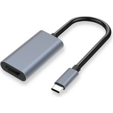 USB 3.1 Type C To HDMI Dönüştürücü 4K 30Hz Macbook Laptop Görüntü Çevirici Adaptör