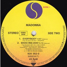 Alithestereo Madonna – Into The Groove - Disco Vinly Plak Alithestereo