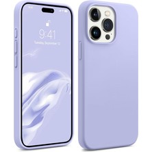 Trendtech iPhone 15 Pro Max Uyumlu Lansman Lila Kılıf