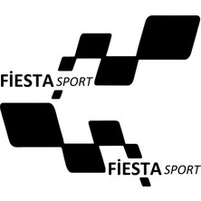 TSC Yan Kapı Fiesta Etiket Yapıştırma 30CMX11CM MMD314