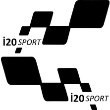 TSC I20 Sport Etiket Yapıştırma 30CMX11CM MMD227
