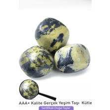 Tesbih Atölyesi Sertifikalı Gerçek Yeşim Taşı Kütle - Brezilya