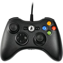 Kontorland X3H XBOX360 / Pc Oyun Kolu Kablolu Gamepad ( Siyah )