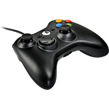 Kontorland X3H XBOX360 / Pc Oyun Kolu Kablolu Gamepad ( Siyah )