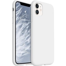 Trendtech iPhone 11 Uyumlu Lansman Beyaz Kılıf