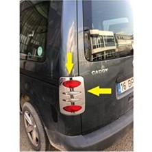 Ebal Oto VW Caddy Krom Stop Çerçeve 2 Prç. P.Çelik 2004-2015 Arası