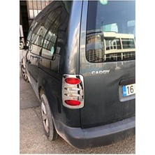 Ebal Oto VW Caddy Krom Stop Çerçeve 2 Prç. P.Çelik 2004-2015 Arası