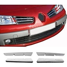 Ebal Oto Renault Megane 2 Krom Ön Panjur 4 Prç. P.çelik 2006-2010 Arası