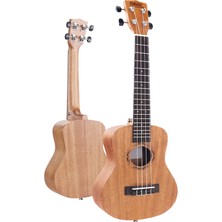 Tekno Trust CT-24MC Set Maun Concert Ukulele (Softcase Tuner Capo Metod Nota Sticker Askı Pena)